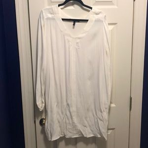 White BCBG Shift Dress